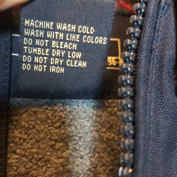 Abercrombie Vintage AF Performance Ski Jacket Mens Medium Blue Yellow Heavy Coat - Picture 8 of 17